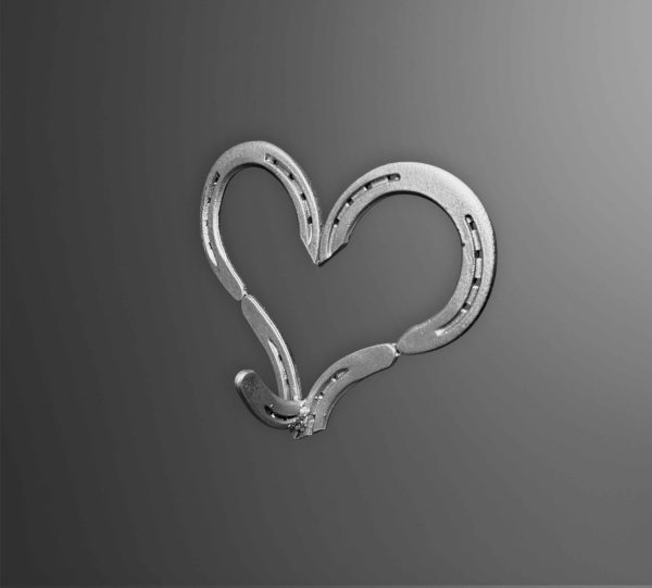 Horse Shoe Heart With Hook