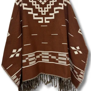 Brown Virgen Ranch Poncho