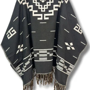 Grey Virgen Ranch Poncho